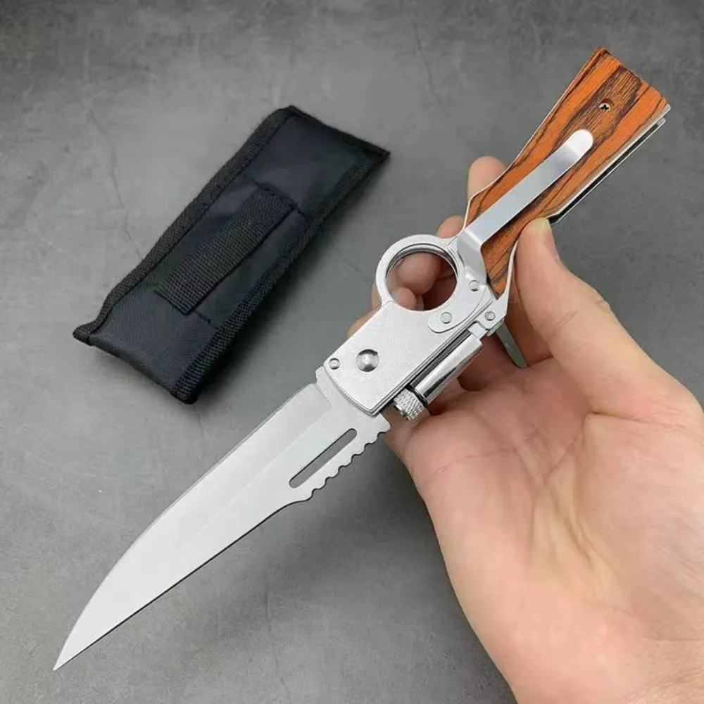 Honest Knife Multi-Purpose with Comprehensive catalog Nylon Survival – Blade AK47 Tactical & Folding Light Sheath LED