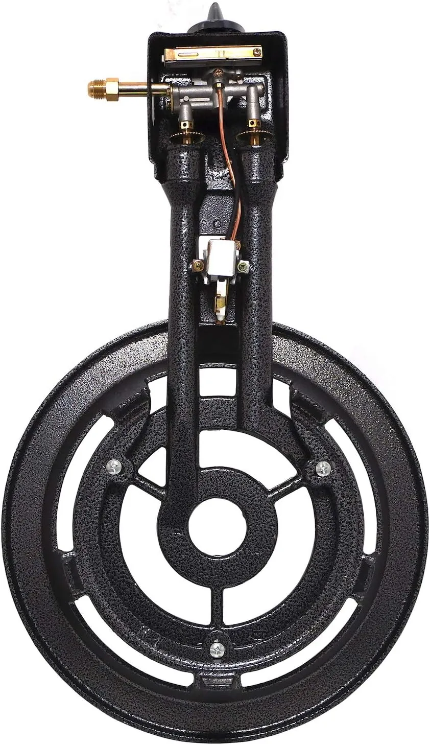 HongK- Camping Portable Propane Gas Burner Stove With Hose Jumbo Super Supergas Camp Tailgating 32,000 BTU Outdoor [P/N: ET-COOK008-RAW]