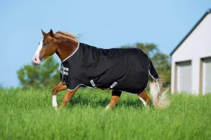 Horseware Amigo Stock Horse Turnout Medium 200g Black/Silver 72