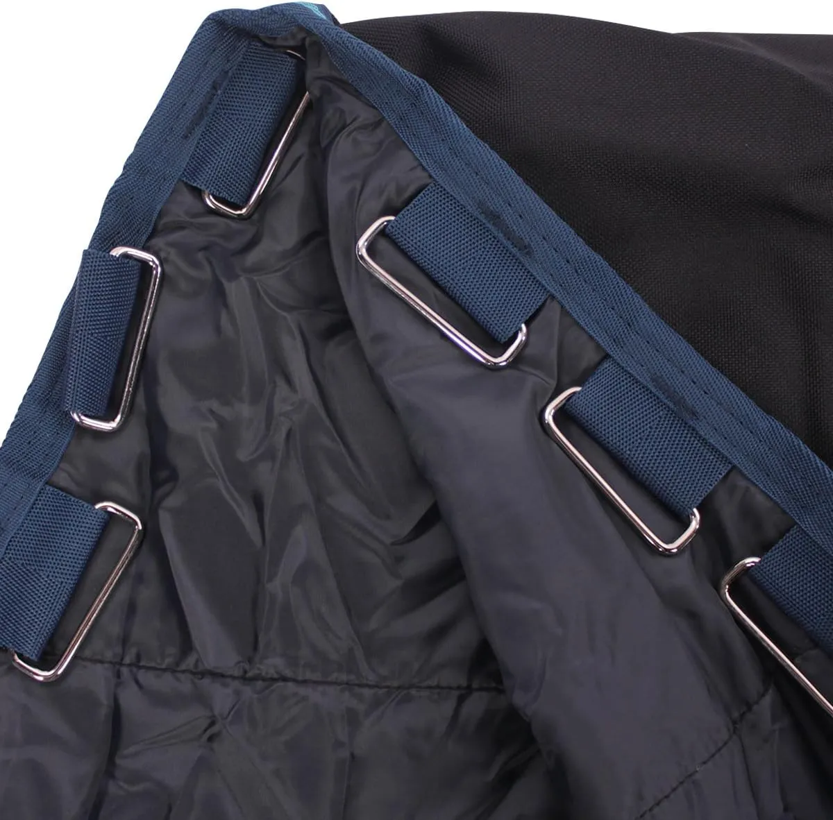 HORSEWEAR Ireland Amigo Bravo 12 Original Lightweight Waterproof Breathable Horse Turnout Blanket (0g Fill), Navy/Navy, 78
