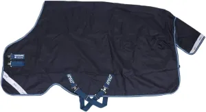 HORSEWEAR Ireland Amigo Bravo 12 Original Lightweight Waterproof Breathable Horse Turnout Blanket (0g Fill), Navy/Navy, 78