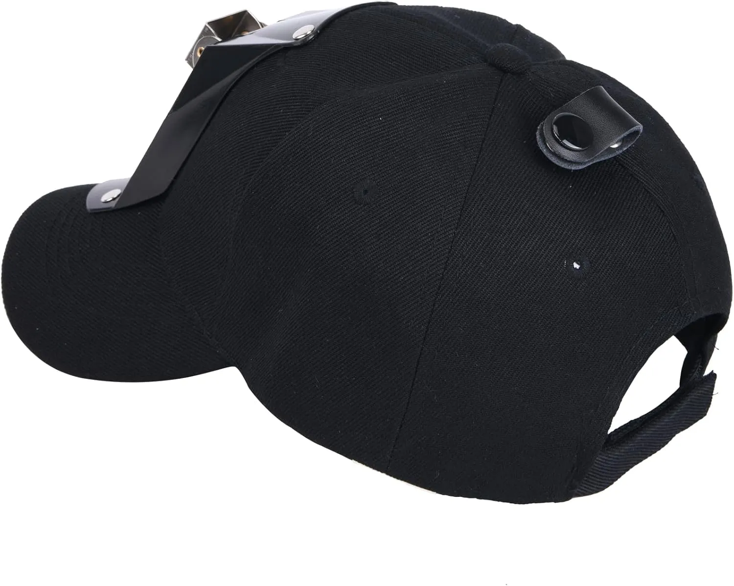 Hunting Hat with Bracket, Hunter Cap for Headlamp Hunting Light for Coon Coyote Hog Turkey Duck Hunting, Black