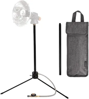 HXBER Portable Gas Stand Camping Tent Heating Stove Tripod Winter Warmer Holder for Outdoors Camping Hiking Backpacking Ice Fishing