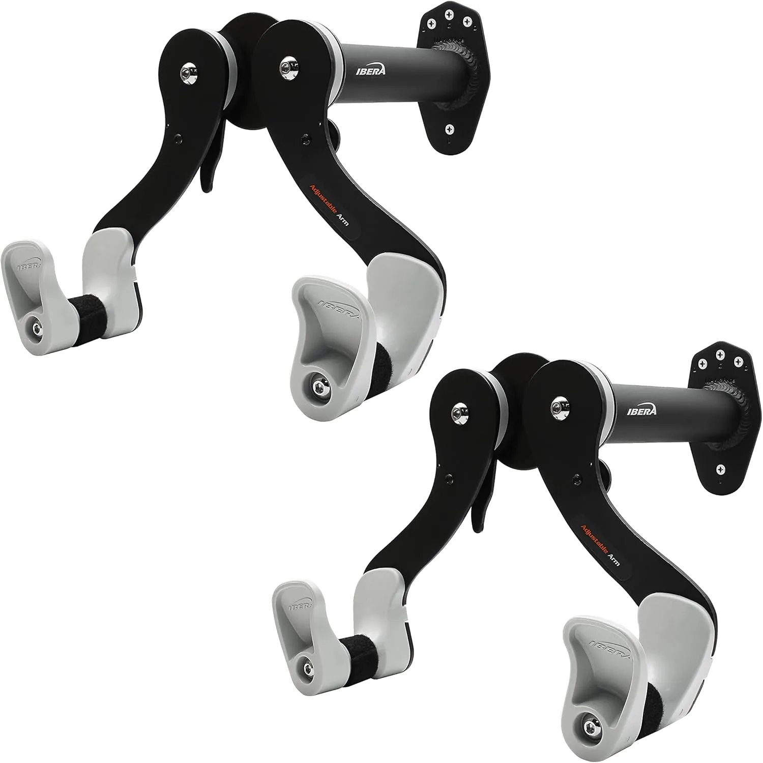 Ibera Wall Mount Hanger, Indoor Bicycle Hook Holder Storage Rack for Home or Garage