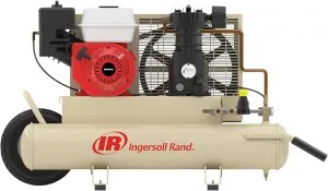 Ingersoll-Rand SS3J5.5GH-WB 5.5 Horsepower 8 Gallon Oiled Gas Twin Pontoon Compressor