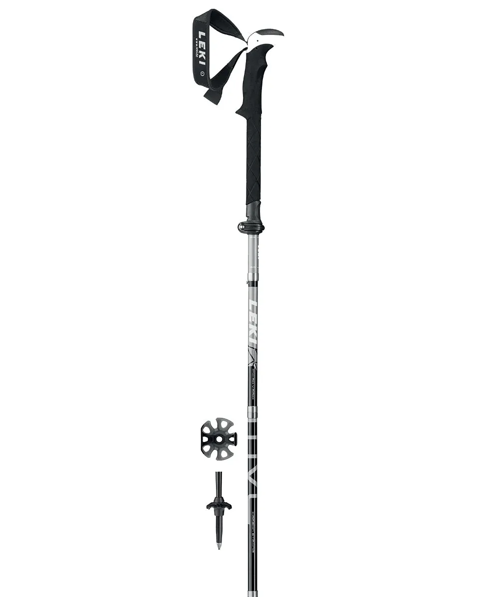 International delivery Excellent customer service (pair) Carbon Leki Micro Vario Strong