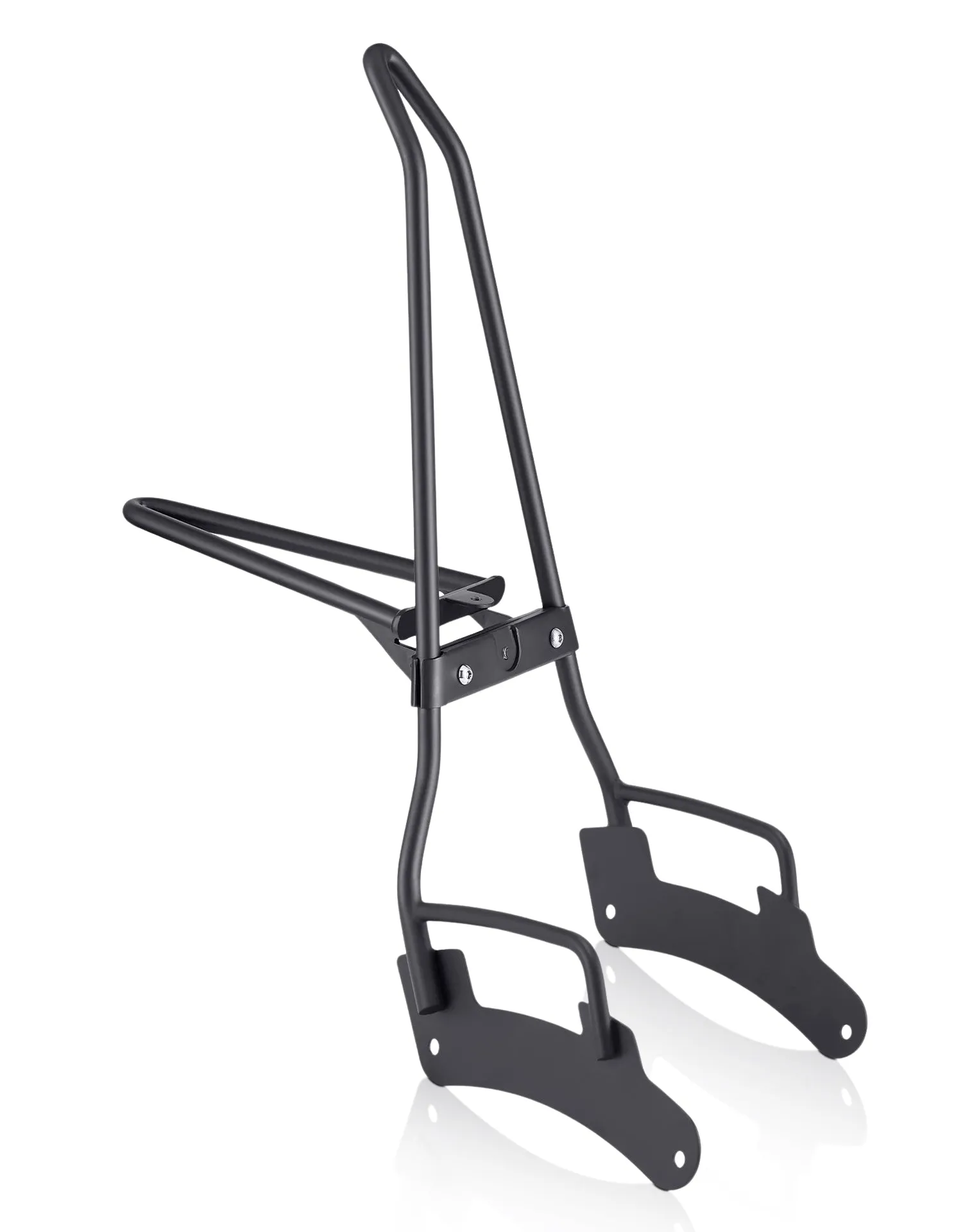 Iron Born Blade 25" Indian Super Chief (2022 ) Sissy Bar with Foldable Luggage Rack Matte Black