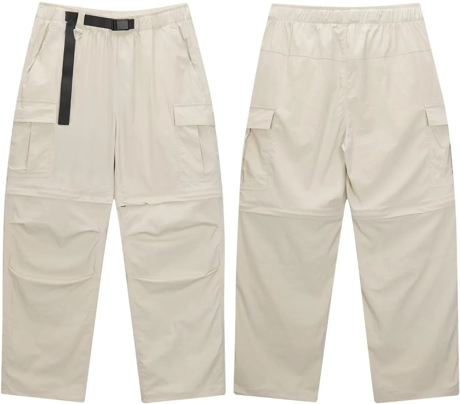 JOMLUN Womens Hiking Pants Convertible Zip Off Shorts Outdoor Quick Dry Lightweight Fishing Travel Safari Cargo Pants