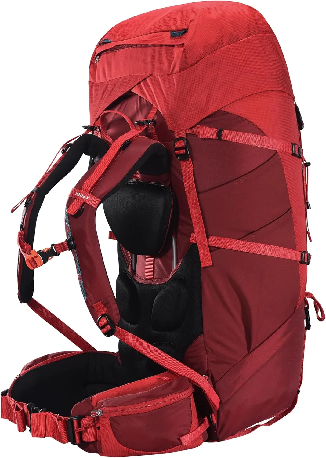 Kailas Wonderland II 65 10L Unisex Adult Trekking Bacpack Waterproof Backpacking for Travelling Camping, Kailas Red