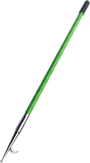 Katzowen 3/2 /1 M Long Portable Rescue Poles with Removable Stainless Steel Hook, ﻿ Green Push Pole for Boat, Life Raft/Boat/Yacht/Motorboat/Pool Water Salvage Tools