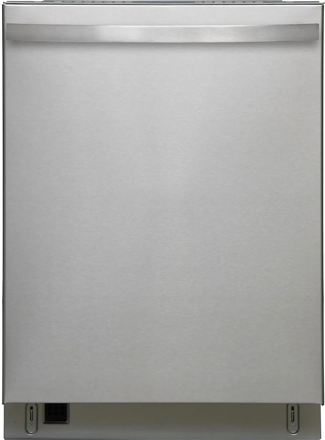 Kenmore 24" Built-In Stainless Steel Tub Dishwasher with EasyFlex 3rd Rack, SmartWash, UltraWash Plus, TurboDry, and Adjustable Rack, Energy Star Certified, Fingerprint Resistant Stainless Steel