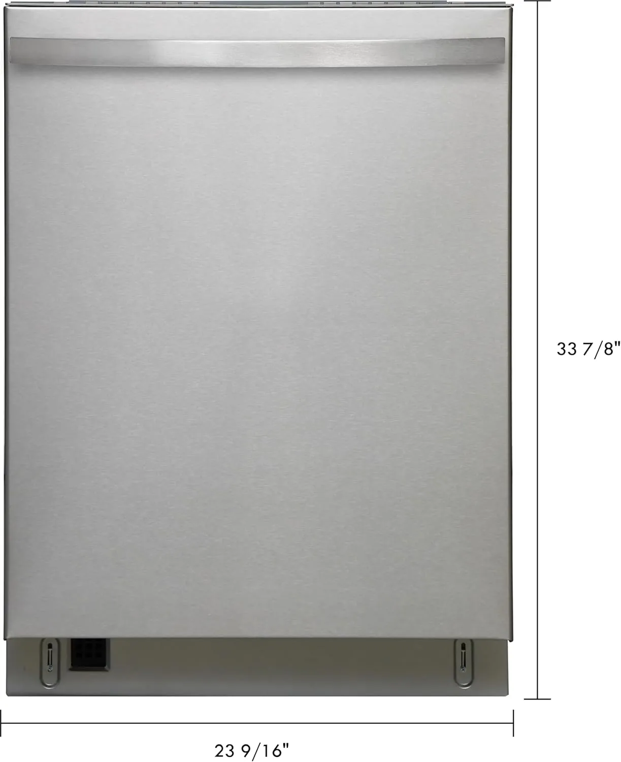 Kenmore 24" Built-In Stainless Steel Tub Dishwasher with EasyFlex 3rd Rack, SmartWash, UltraWash Plus, TurboDry, and Adjustable Rack, Energy Star Certified, Fingerprint Resistant Stainless Steel