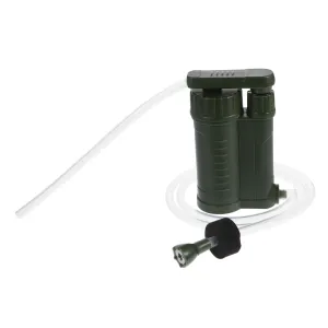 KESYOO 1pc Portable Water Purifier Pump for Outdoor Living Emergency Survival Water Filter Compact Durable Design for Camping Hiking Essential Gear