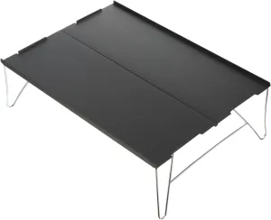 KESYOO Folding Camping Table Lightweight Aluminum Alloy Design Collapsible Outdoor Picnic Table for Easy Storage and Transport Durable and Sturdy Legs for Grill and Cookware Use