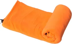 KICHOUSE Backpacking Sleeping Bag Fleece-Lined Full-Length Zipper for Camping Outdoor Activities Compact Storage Bag