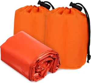 KICHOUSE Compact Storage Bag for 2X Outdoor Sleeping Bags for Camping Emergency Use