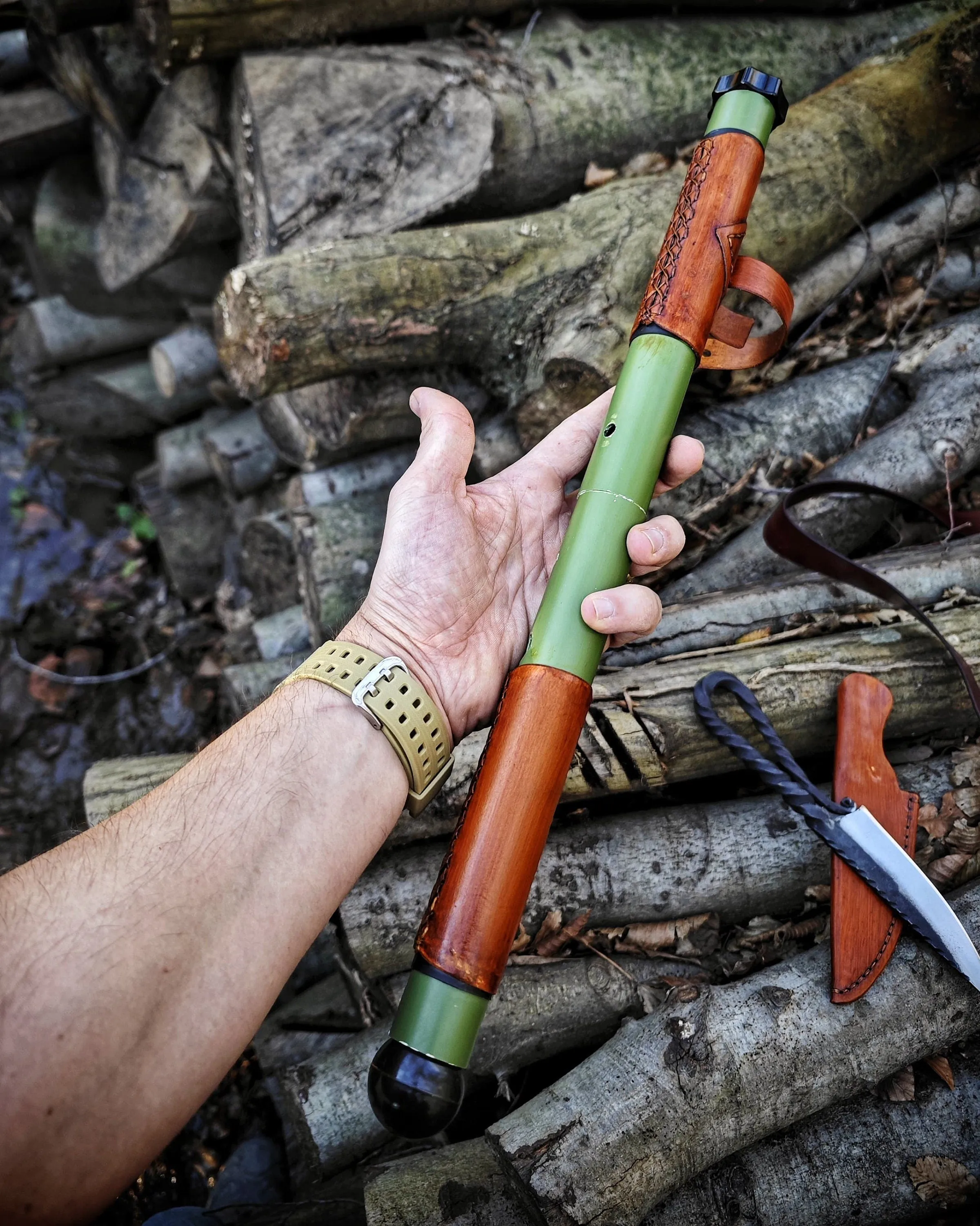 Knife Blacksmith and Friend, handmade in Best New All One All of Your Shovel, Bushraft Express shipping Portable Bowsaw Tactical product Intelligent