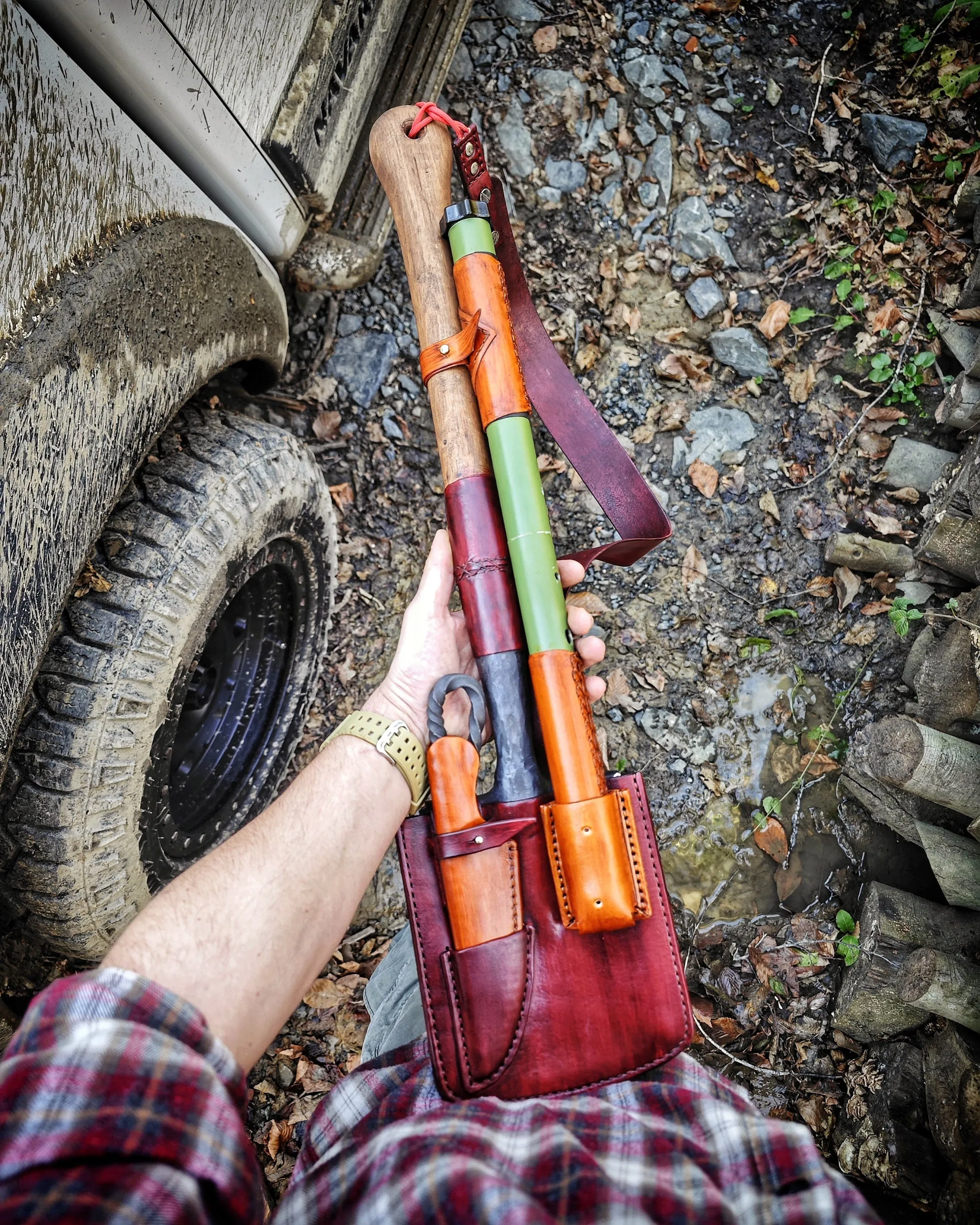 Knife Blacksmith and Friend, handmade in Best New All One All of Your Shovel, Bushraft Express shipping Portable Bowsaw Tactical product Intelligent