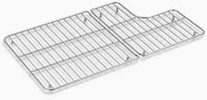 KOHLER 6449-ST Sink Racks for Whitehaven K-5826 and K-5827 Sinks, Stainless Steel