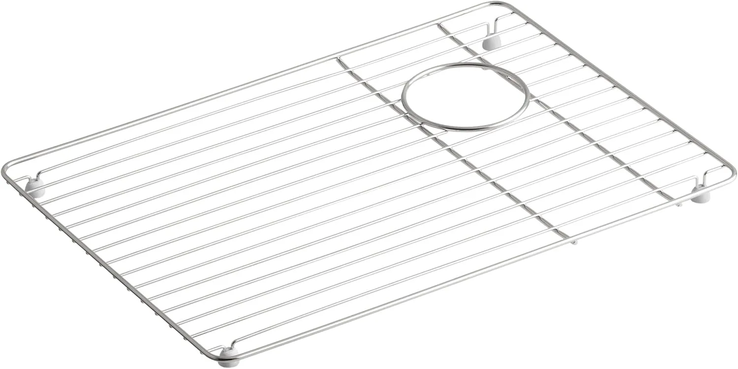 KOHLER K-6238-ST Riverby Sink Rack, Stainless Steel 1.00 x 20.38 x 14.13 inches