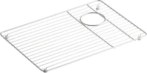 KOHLER K-6238-ST Riverby Sink Rack, Stainless Steel 1.00 x 20.38 x 14.13 inches