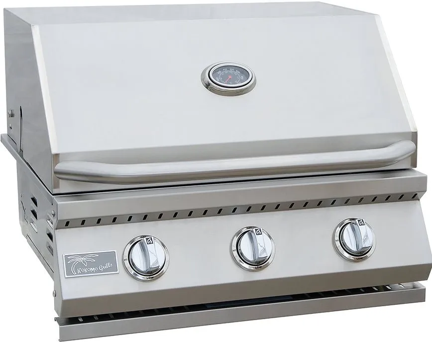 KoKoMo Grills 26" KO-BAK Series 3 Burner Built In BBQ Gas Grill - KO-BAK3BG