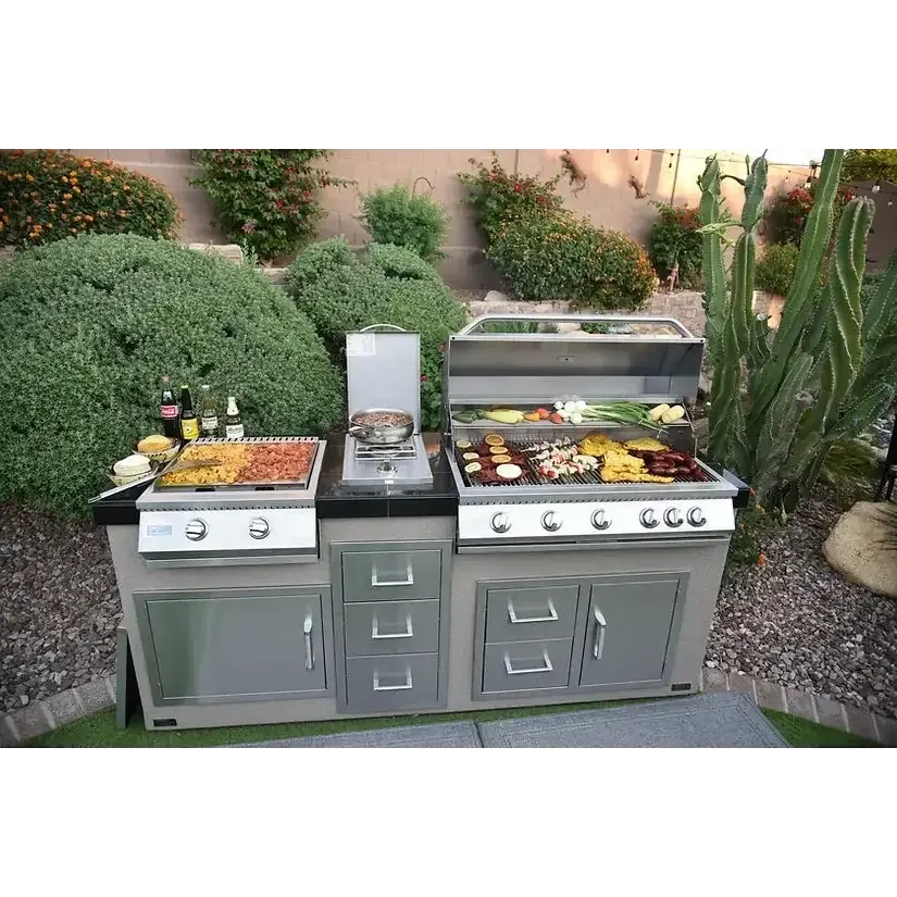 Kokomo Grills 40 Inch Built In 5 Burner Gas Grill