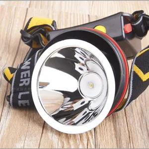 KouRy Headlamp, Super Bright LED Headlamps USB Rechargeable IPX4 Waterproof Flashlight with Zoomable Work Light, Hard Hat Light for Camping,Hiking,Outdoors Black