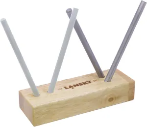 Lansky Diamond/Ceramic Turn Box 4-Rod Knife Sharpening System - TB2D2C