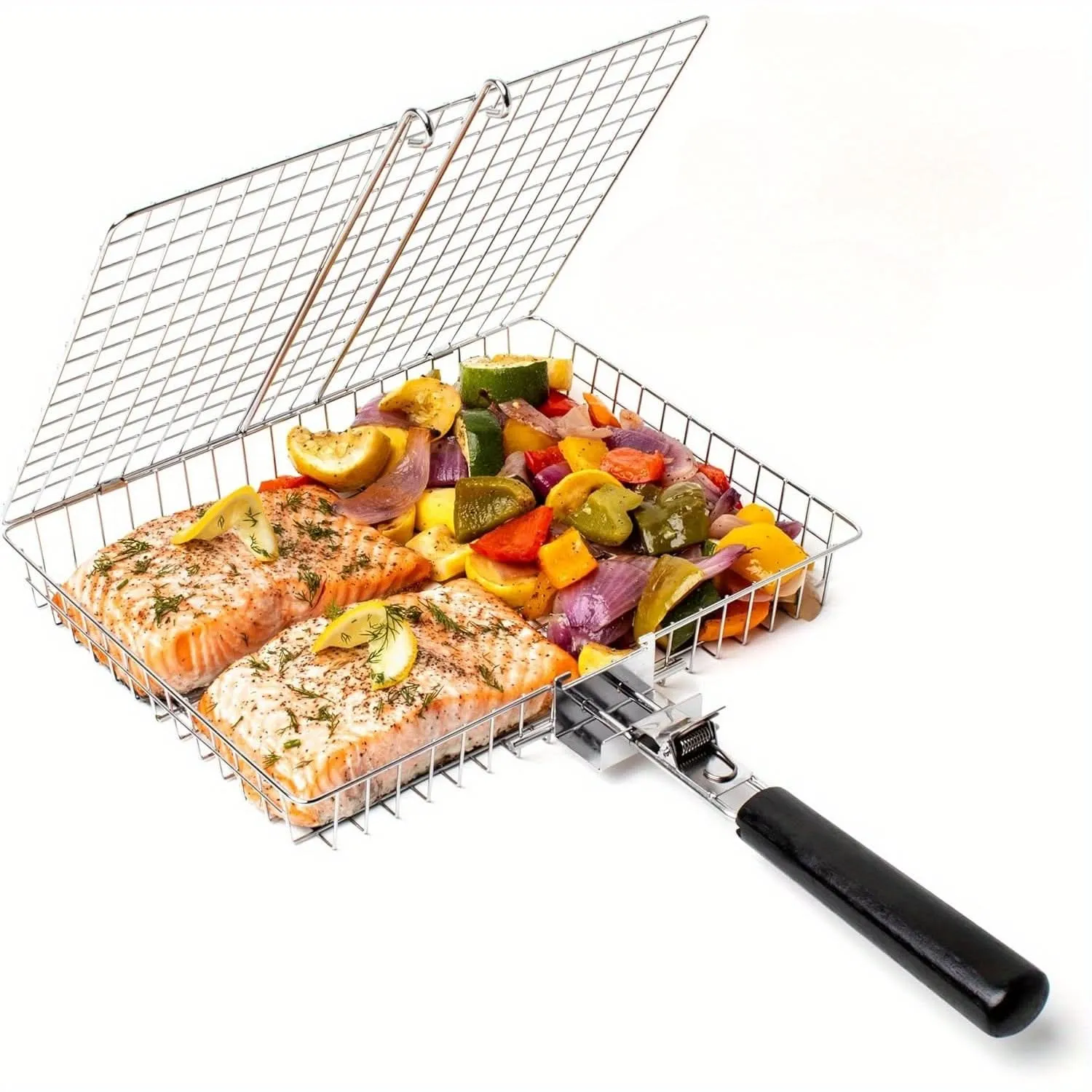 Large Folding Grill Basket for BBQ