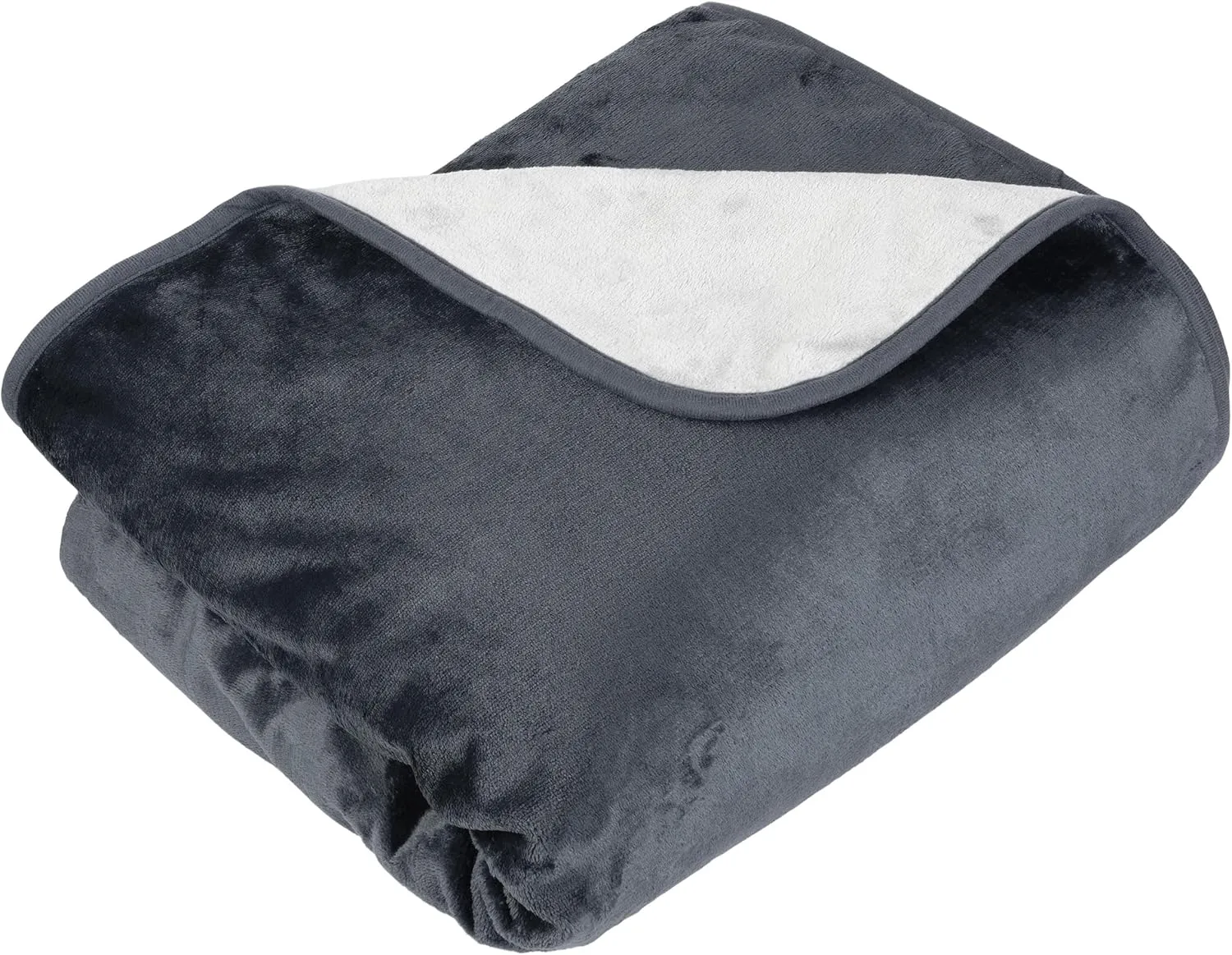 Lavish Home Waterproof Blanket - 80x80 King-Size Blanket for Kids, Pets, and Outdoors - Throw for Bed, Couch, Chair and Car (Gray)