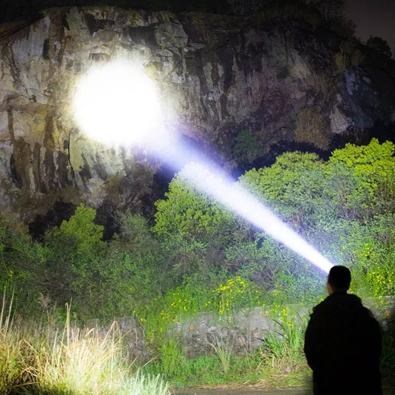 LED Headlamp Flashlight – Rechargeable, Magnetic, Long Battery Life for Night Fishing & Outdoor Use