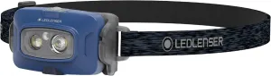 Ledlenser HF4R Core Hands Free, Rechargeable Headlamp, Water Resistant, 500 Lumens, Blue
