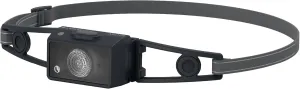 Ledlenser NEO1R LED headlamp for Jogging, Running lamp, Running, 250 lumens, Compact, Ultra-Light 39g, Near and far, Rechargeable, Reflective Headband, red Front Light (Black)
