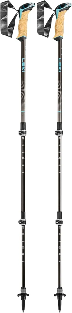 LEKI Cressida AS Aluminum Adjustable Lightweight Walking Poles for Trekking & Hiking