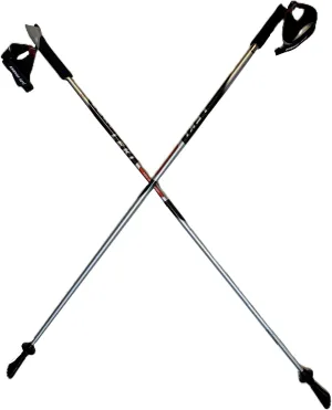 LEKI Nordic Walking Pacer Ultra Lightweight HM Carbon 125cm Silver
