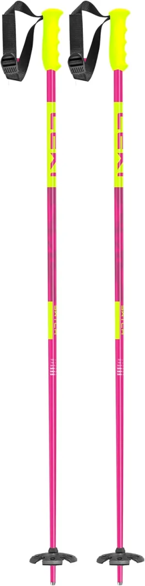 LEKI SWTCH Lightweight Aluminum Ski Poles for Downhill Skiing