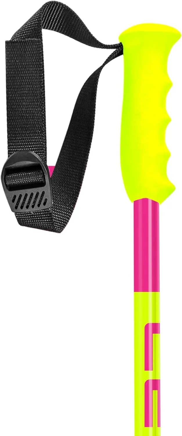 LEKI SWTCH Lightweight Aluminum Ski Poles for Downhill Skiing