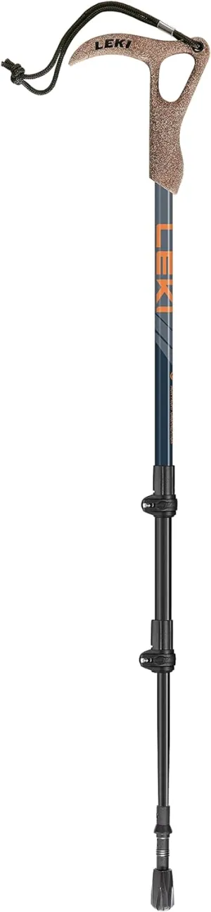 LEKI Wanderfreund High Fives Aluminum Adjustable Lightweight Walking Pole (Single) for Trekking & Hiking