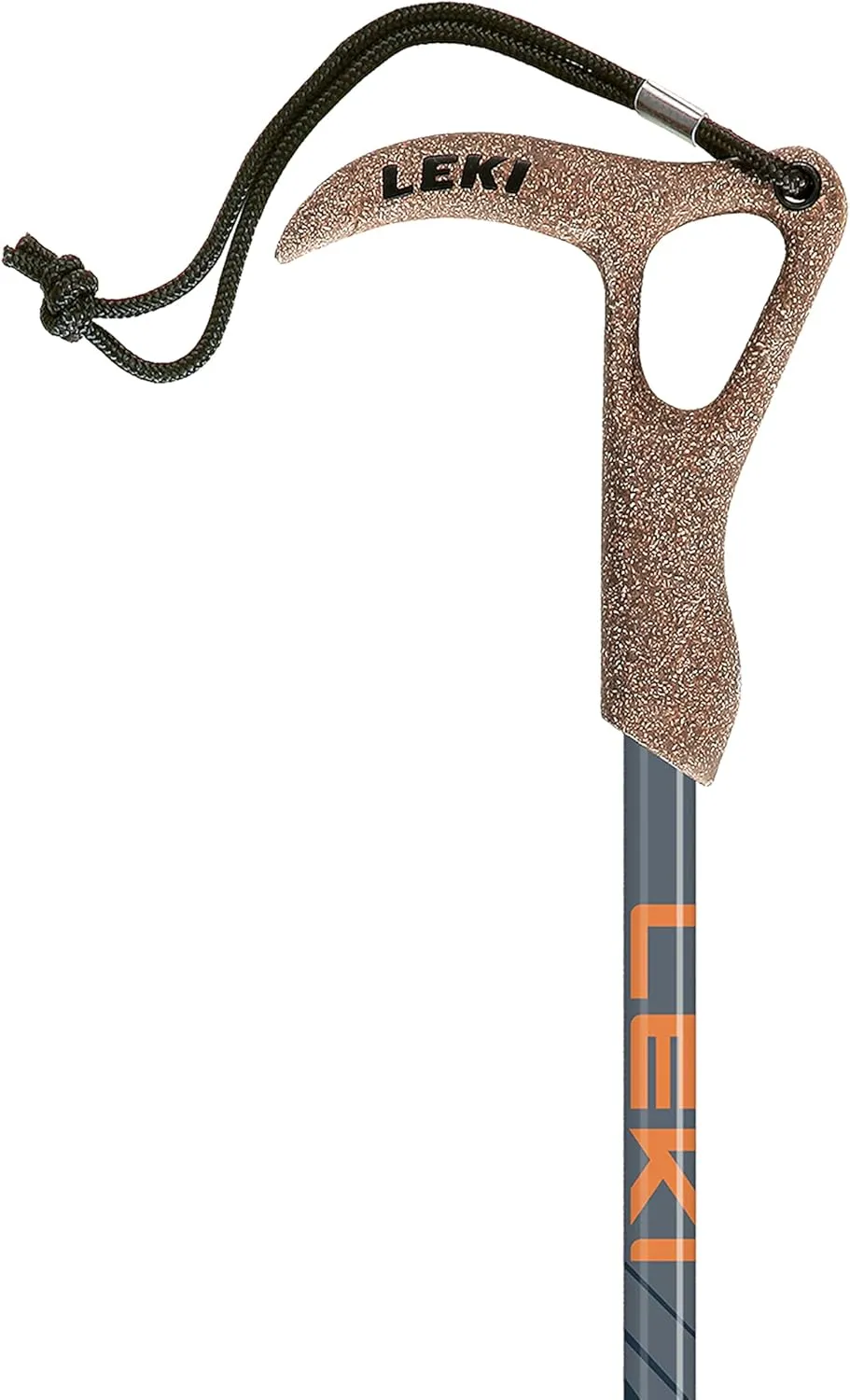 LEKI Wanderfreund High Fives Aluminum Adjustable Lightweight Walking Pole (Single) for Trekking & Hiking