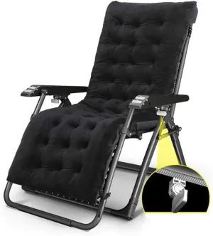 Lightweight Camping Chairs Loungers Folding Chair Foldable Sun Loungers,Adjustable Chair Balcony Recliner with Detachable Cushions Outdoor Camping Beach Chair/B