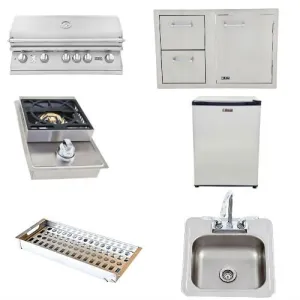 Lion | Standard 40" Outdoor Kitchen Package (NG/LP)