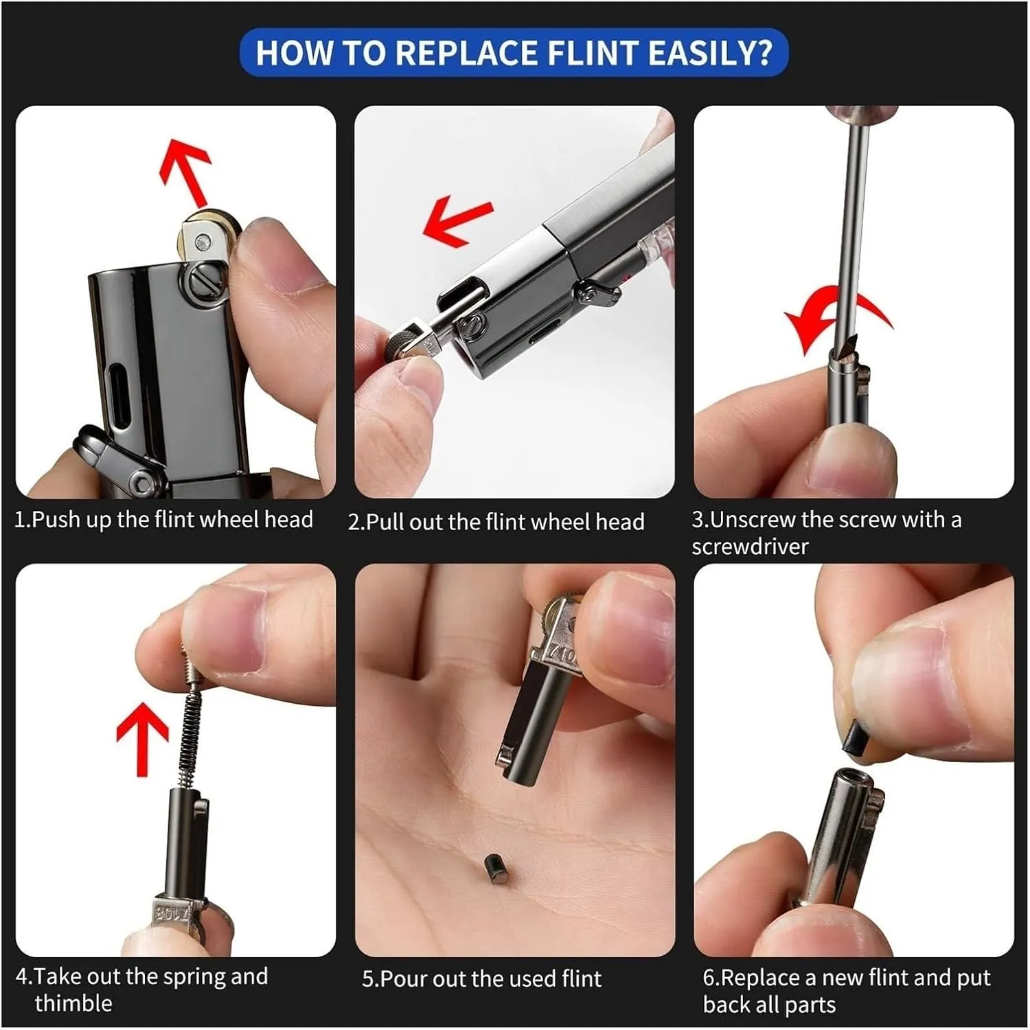 Lockable Flame Windproof Lighter, Butane Fuel Jet Torch, Visible Gas Jet Torch Lighter, Gift for Friends and Family (Butane not Included)(Red)