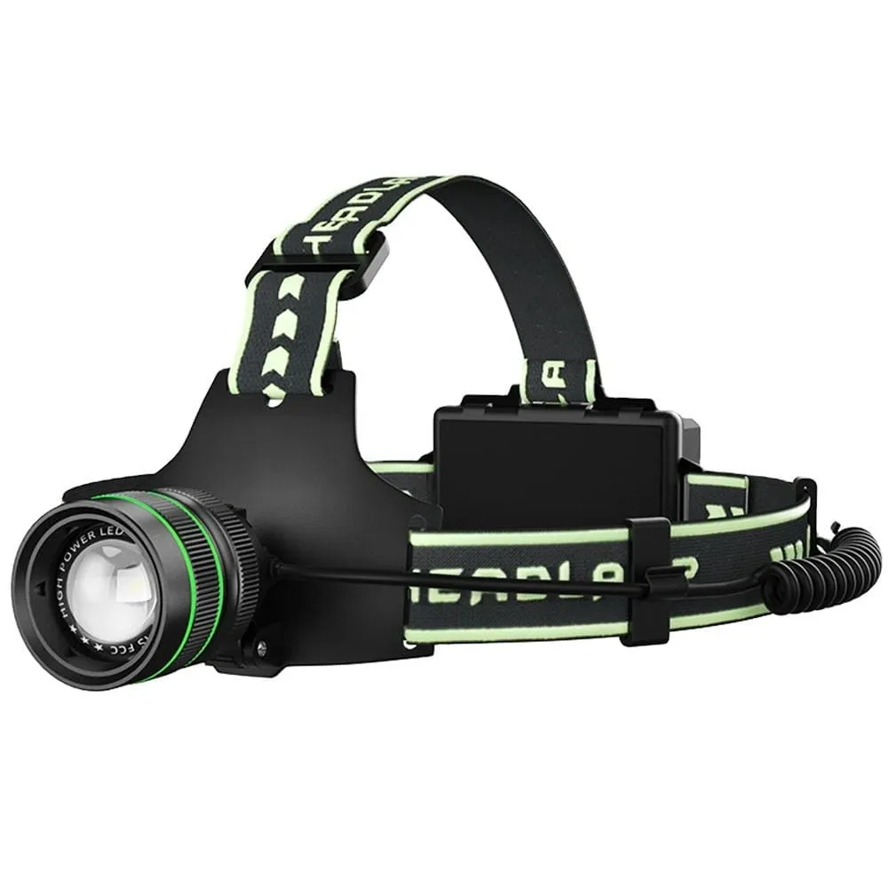 LumaTrek - Rechargeable Multi-Mode Headlamp for Adventure and Safety
