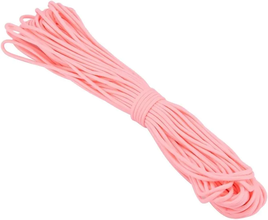 Luminous Umbrella Rope, 9 Strand 550 Climbing Cord Portable Reflective Rope Light in The Dark Parachute Cord for Camping Fishing