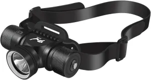 LUXNOVAQ Scuba Dive Light Headlamp Super Bright Rechargeable Flashlight IPX8 Waterproof Diving Light 5 Modes Submarine Safety Head Lamp, Underwater Flashlight for Diving, Snorkeling, Caving
