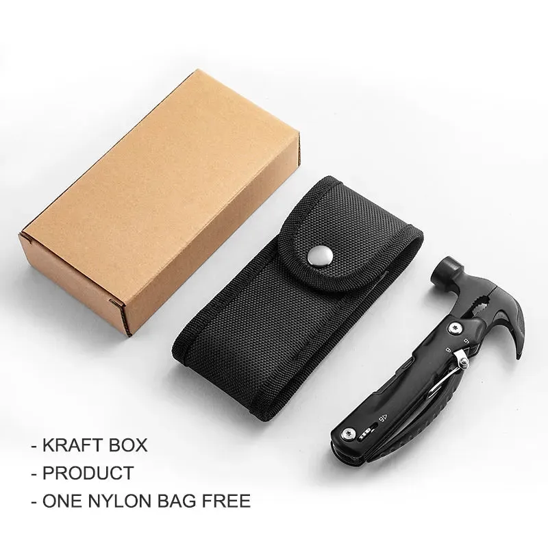 MAARTEN 12-in-1 Multi-Tool Hammer – Ideal Gift for Outdoor & DIY Enthusiasts