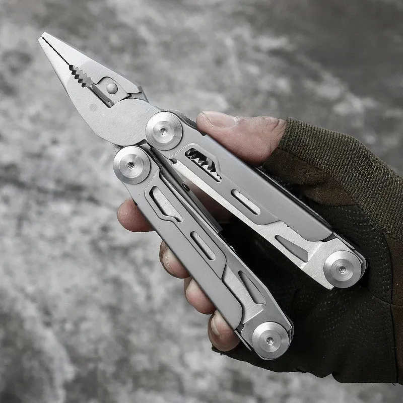 MAARTEN 12-in-1 Multitool Pliers for Camping & Survival