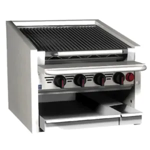 MagiKitch'N CM-RMB-624CR 24" Countertop Gas Radiant Charbroiler