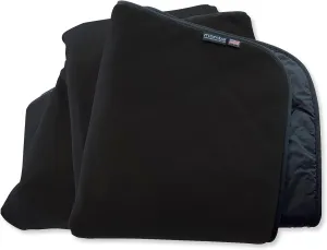 Mambe Super Extreme Weather Outdoor Blanket - Black - 100% Waterproof & Windproof - Insulated Polarfleece Blanket for Activities Like Cold Weather Camping & Winter Sports, Machine Washable